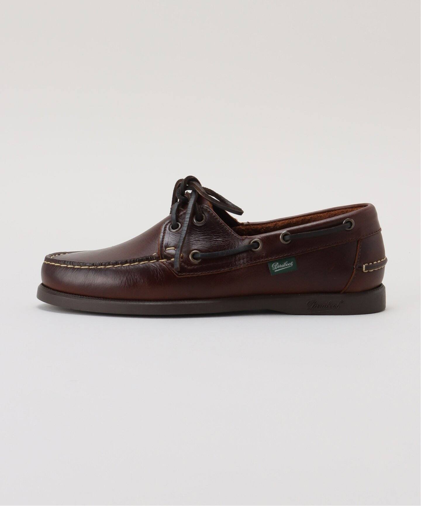 美品 国内正規 Paraboot レザー デッキ シューズ ブーツ 1225O 