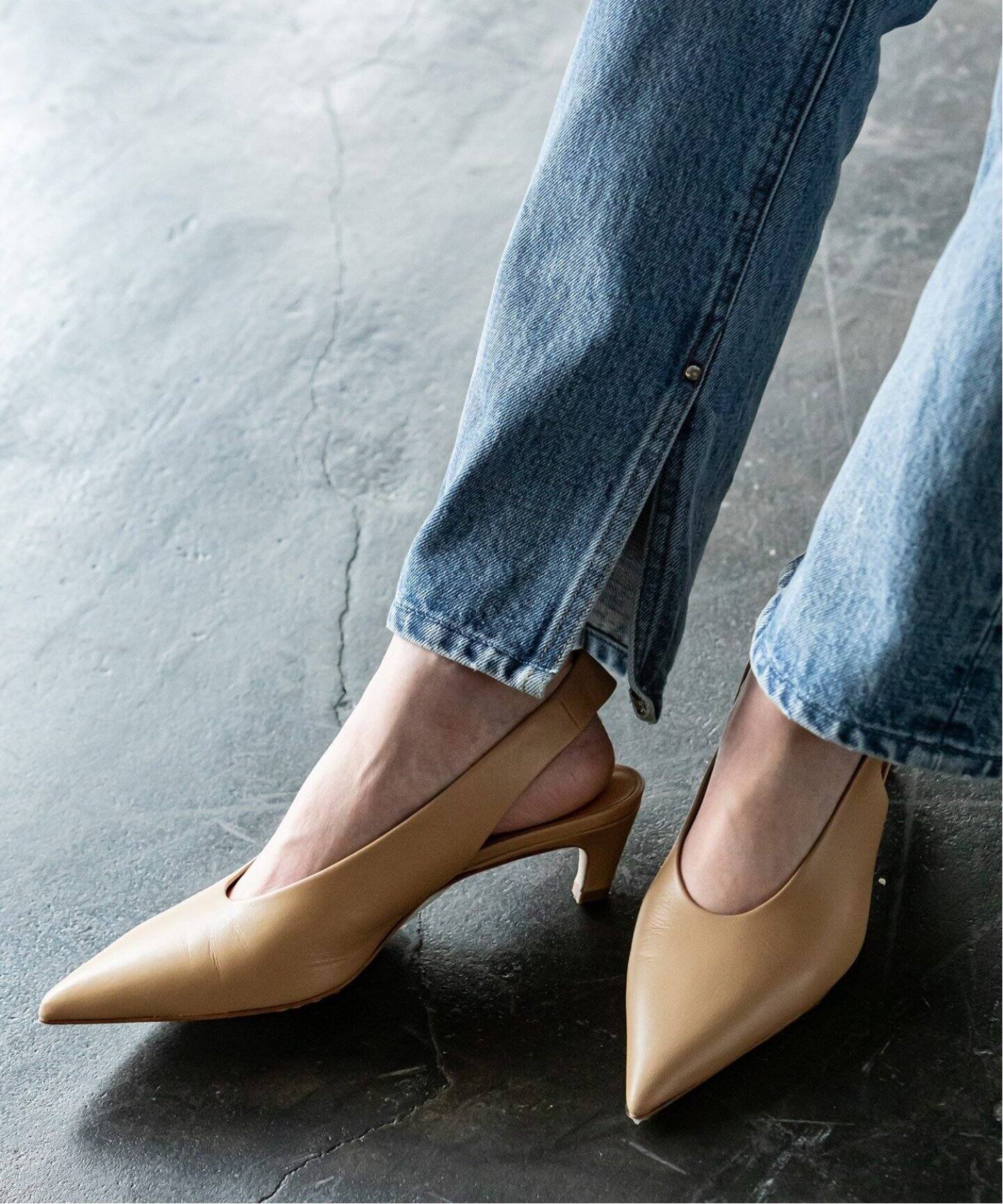 追加》【BRENTA】 バックストラップパンプス（パンプス）｜NOBLE  