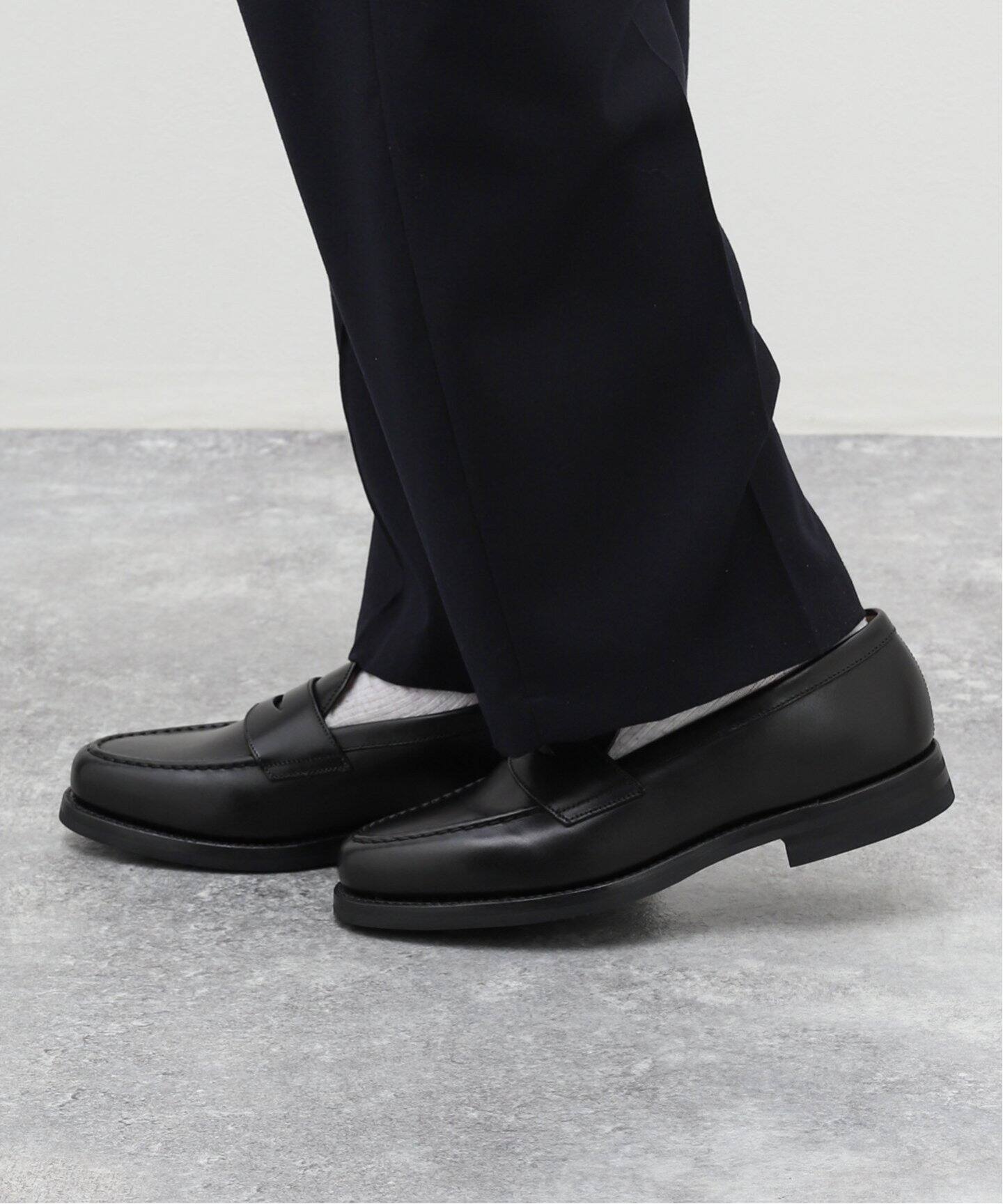 HARROGATE / ハロゲイト】SHOREDITCH ペニーローファー（ローファー 