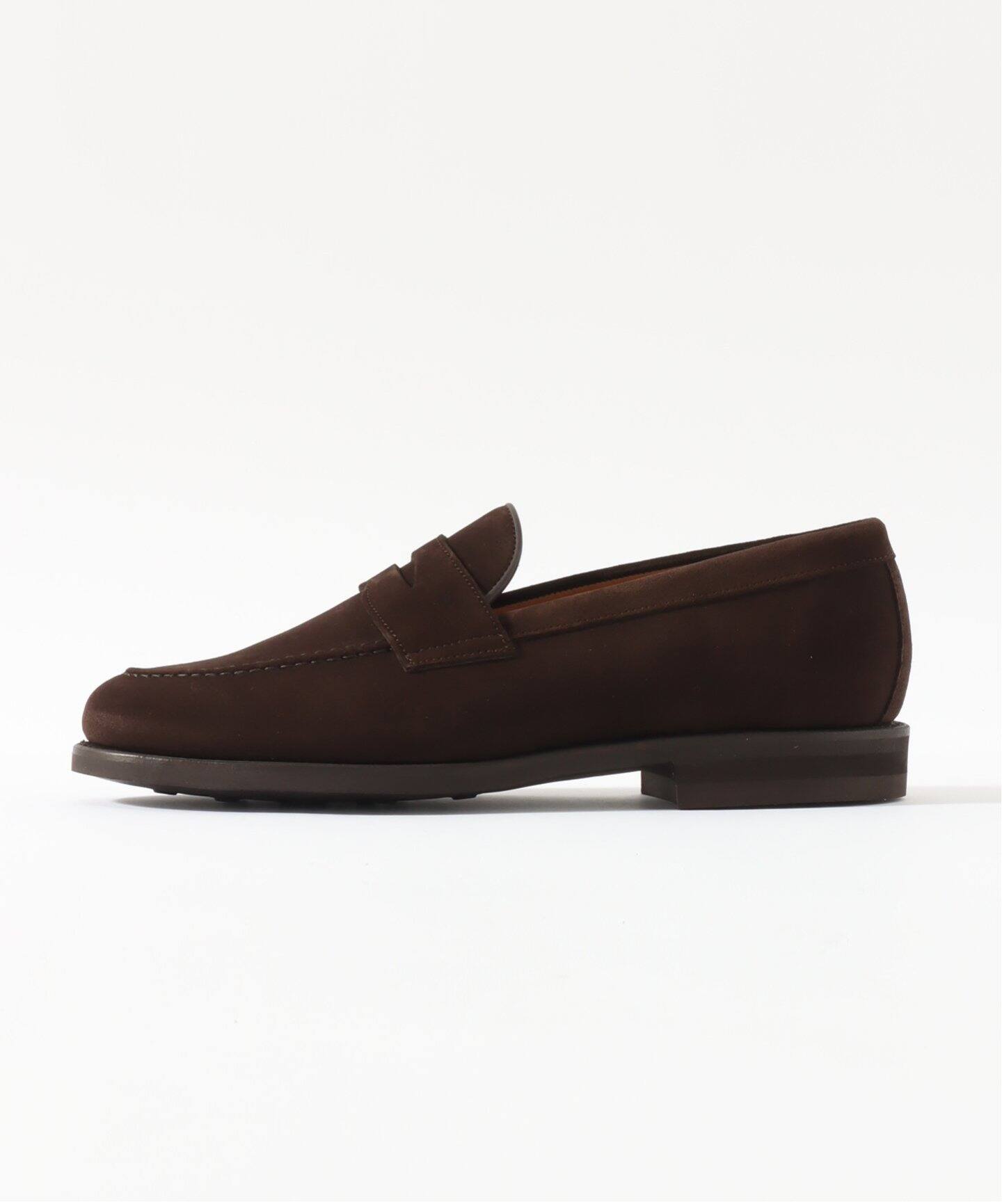Berwick1707 / バーウィック1707】Suede Penny Loafer 5260（レザー 