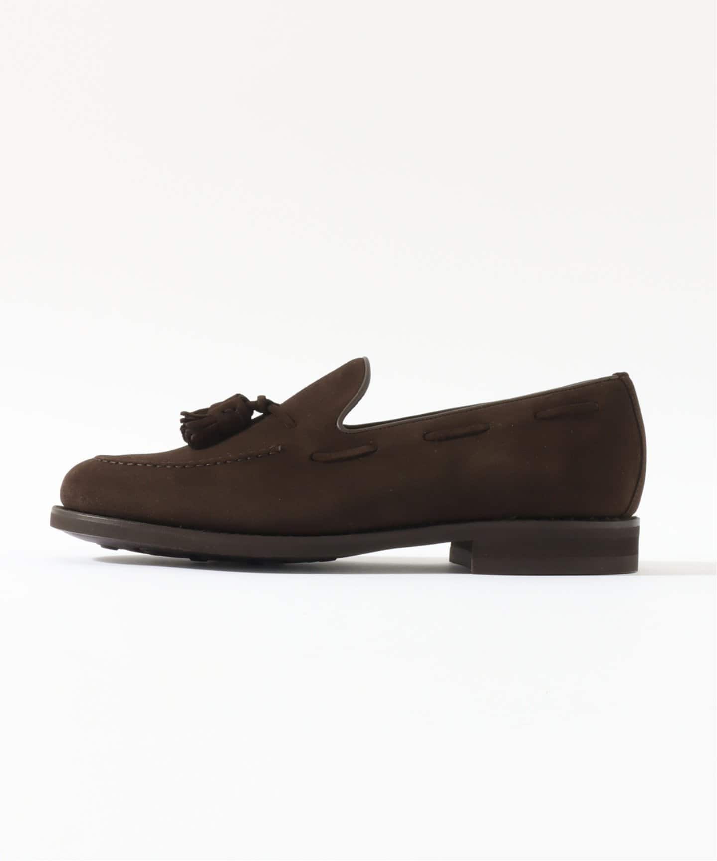 Berwick1707 / バーウィック1707】Suede Tassel Loafer 8491（レザー