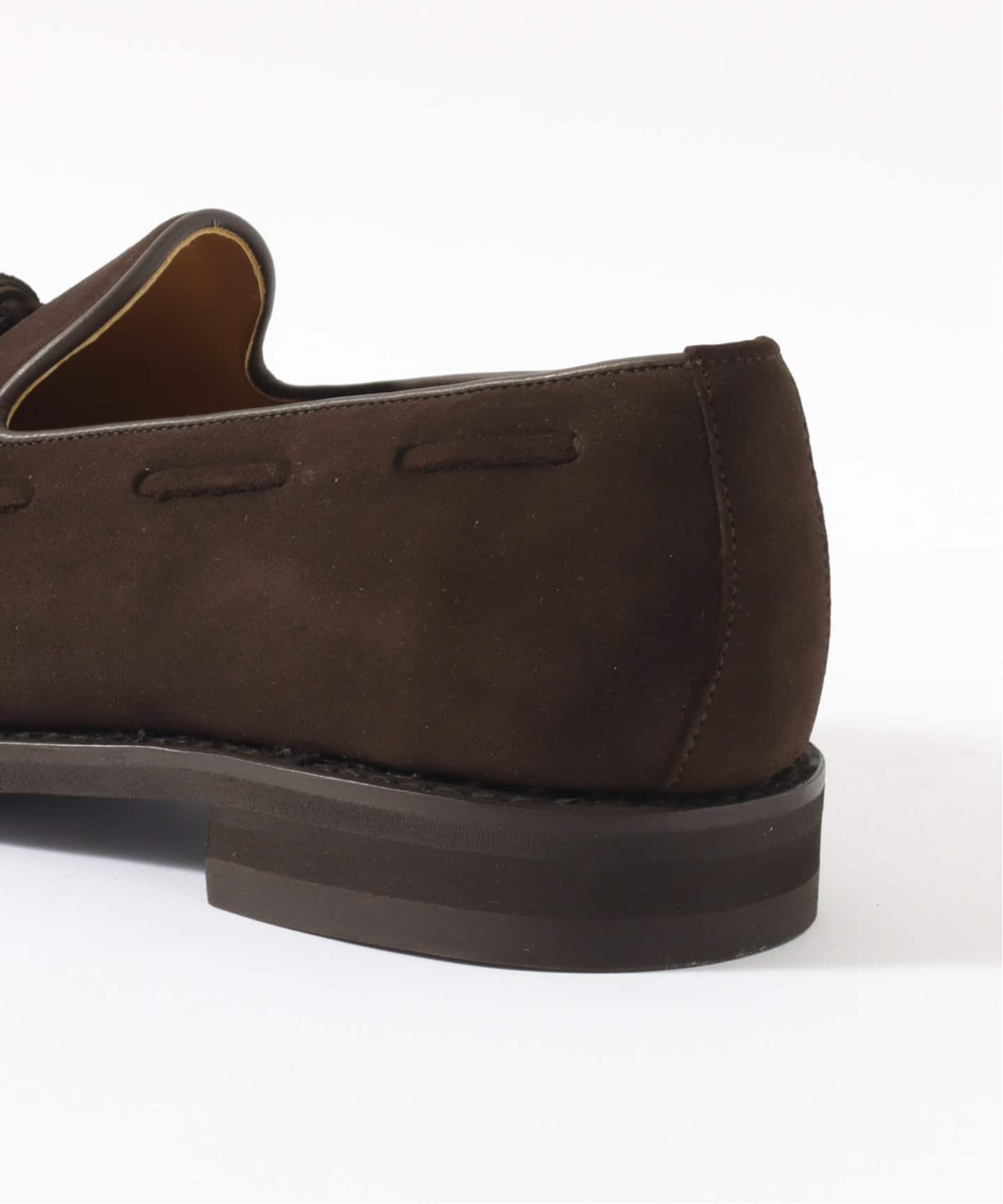 Berwick1707 / バーウィック1707】Suede Tassel Loafer 8491（レザー