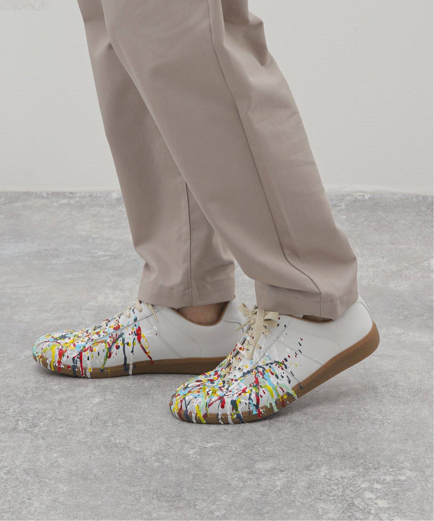 MAISON MARGIELA / メゾン マルジェラ】ペイント レプリカスニーカー  