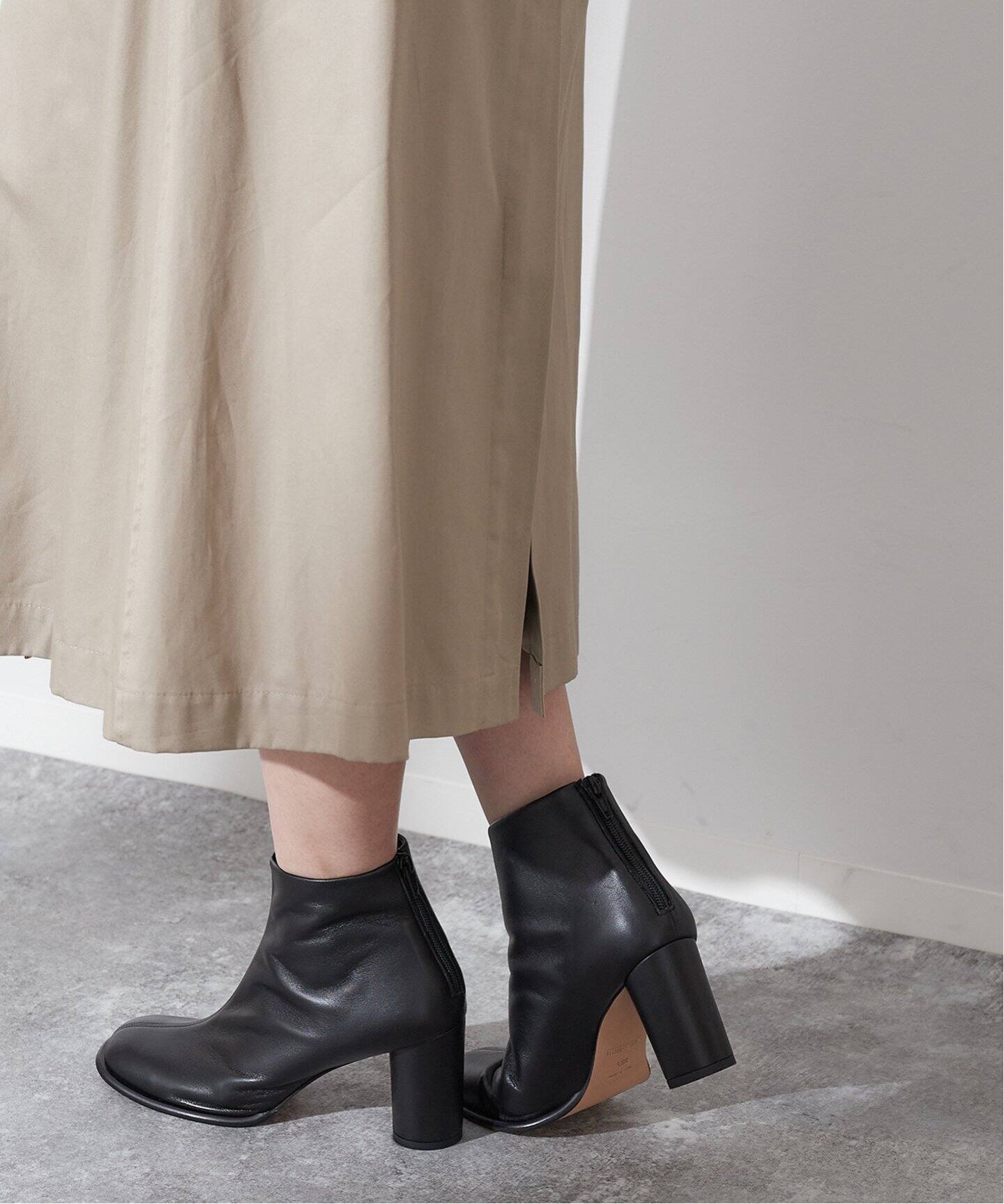 JANE SMITH/ジェーンスミス】EDGE ROUND TOE SHORT BOOTS：ショート 