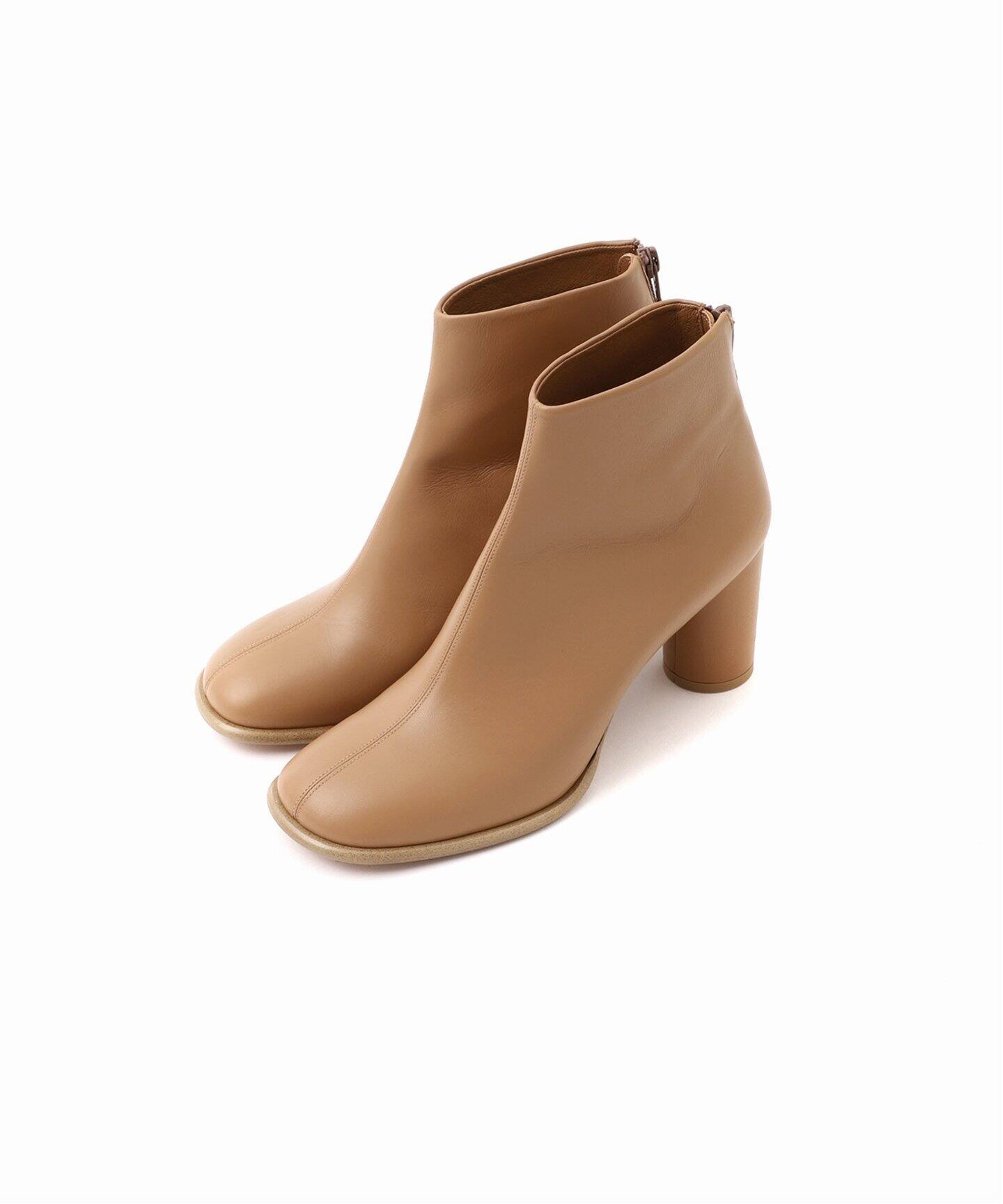 JANE SMITH/ジェーンスミス】EDGE ROUND TOE SHORT BOOTS：ショート  