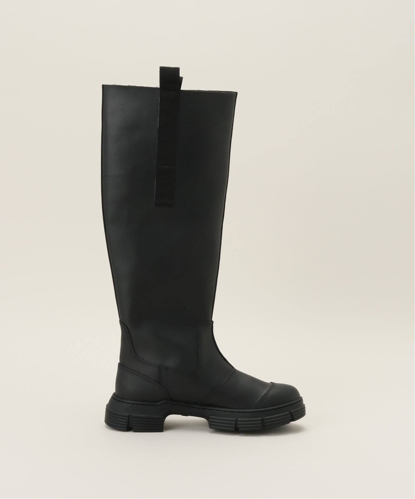 GANNI/ガニー】Recycled Rubber Country Boot：ブーツ（ロングブーツ 