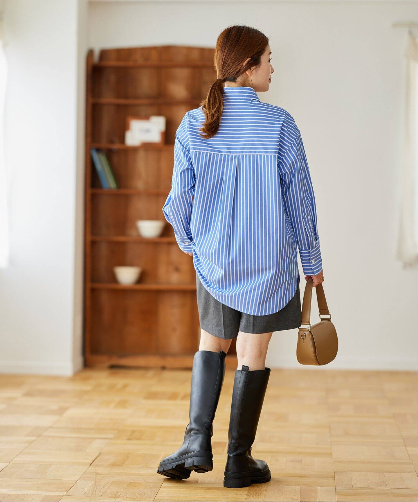 REMME/レメ】TANK SOLE LONG BOOTS：ロングブーツ（ロングブーツ 