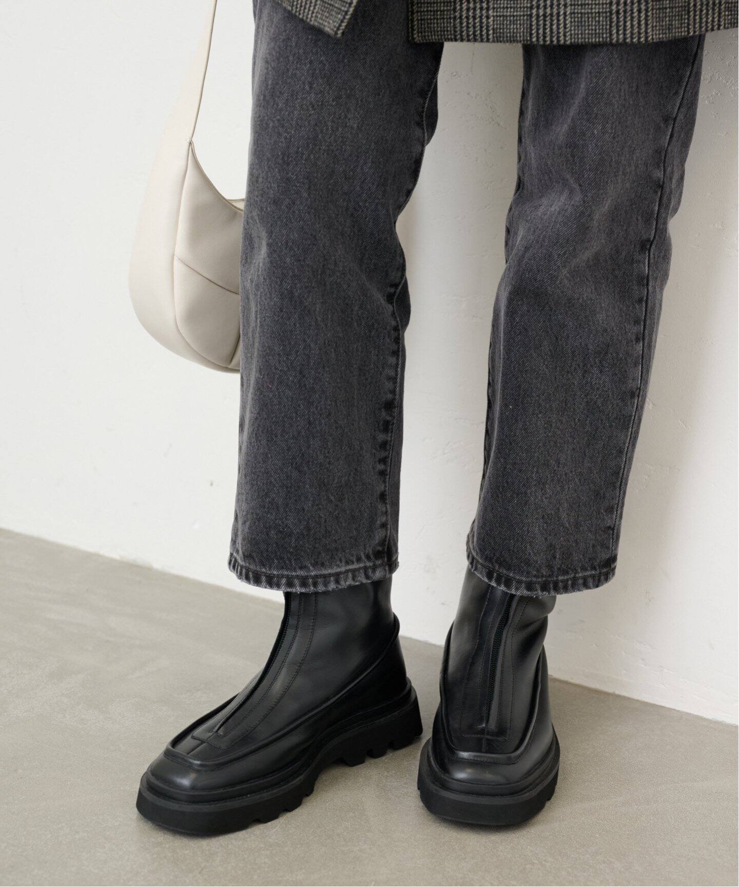 JVAM ジェーヴィエーエム ブーツ EU37(23.5cm位) 黒 【古着】【中古  