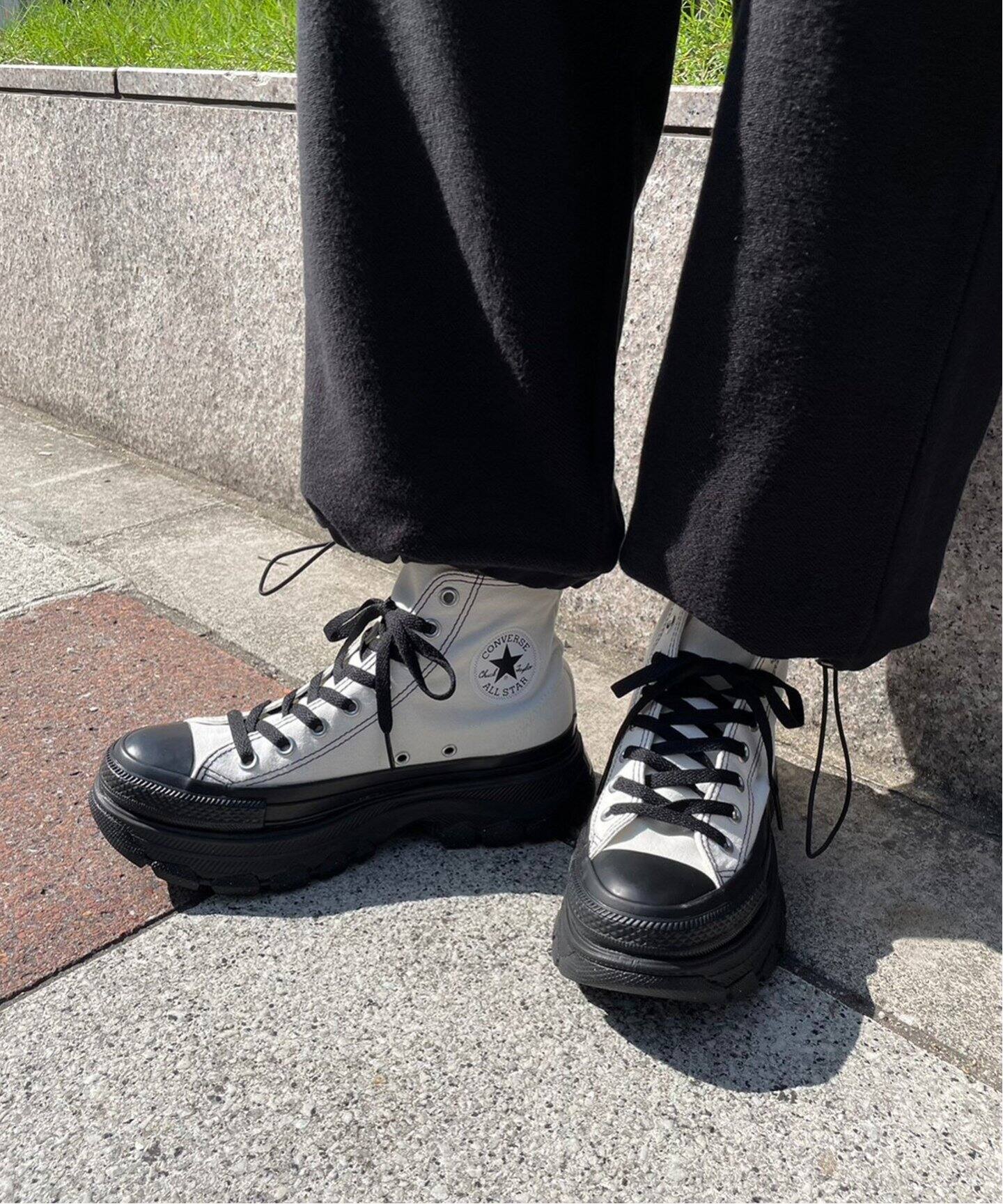 追加》【CONVERSE/コンバース】ALL STAR (R)TREK WAVE：厚底スニーカー 