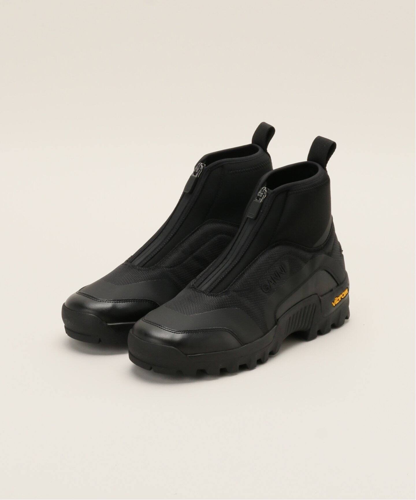 GANNI / ガニー】Performance High Top Zip Sneaker：スニーカー 