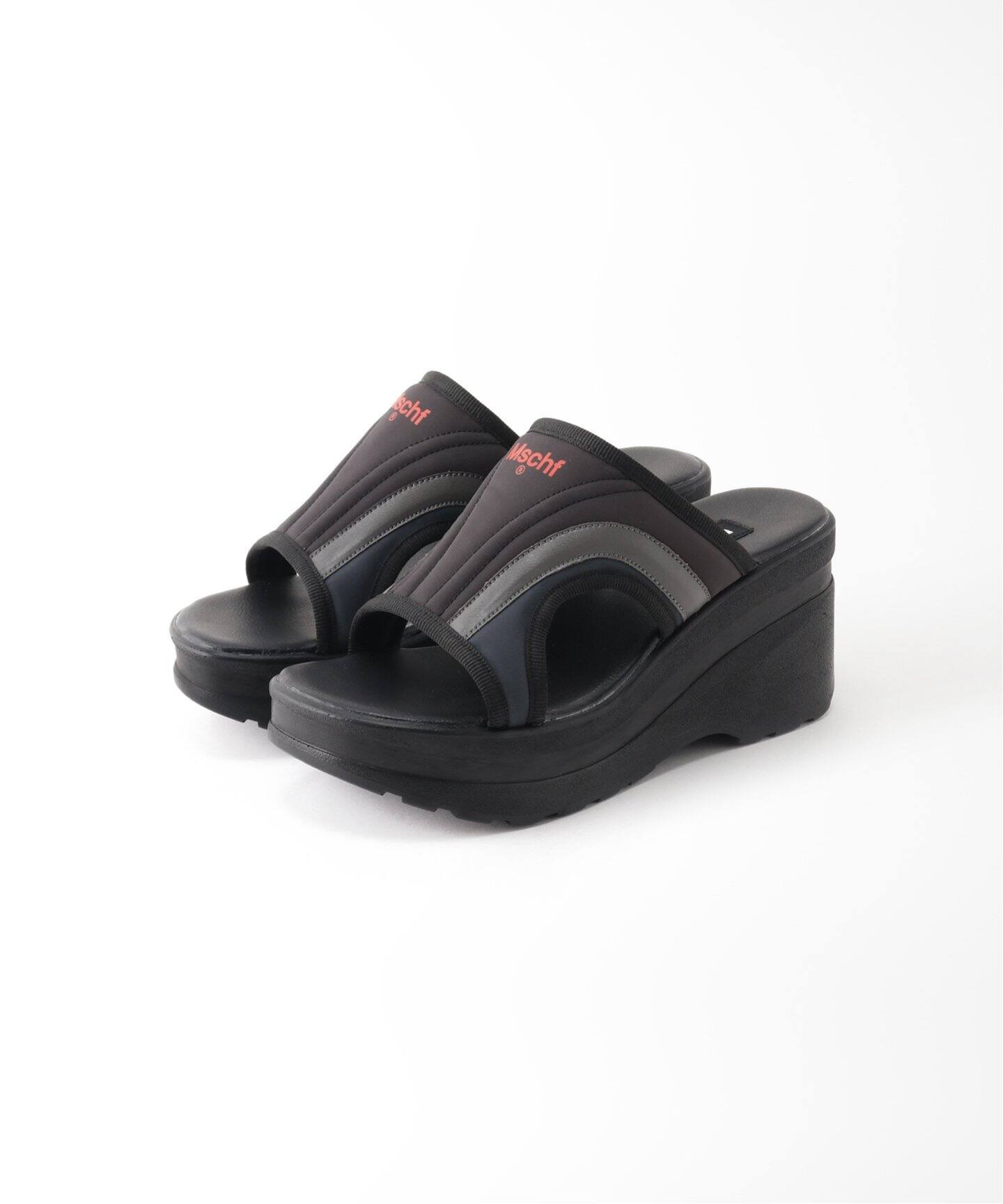 MSCHF/ミスチーフ】 EMBOSSED MULTI-PANEL SLIDES:サンダル（サンダル  