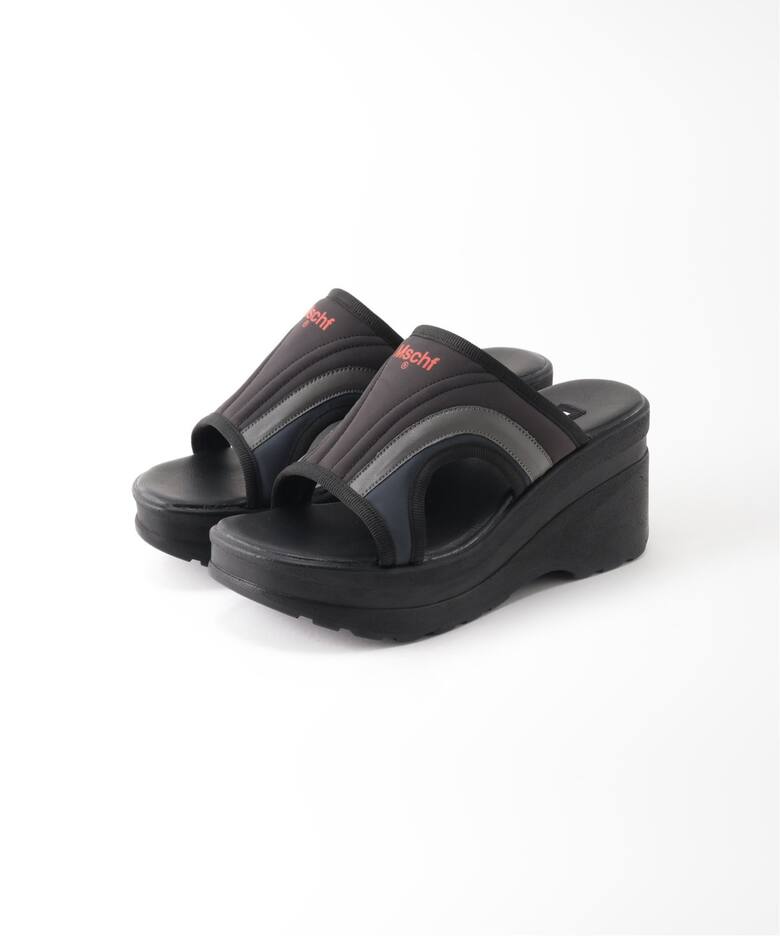 MSCHF/ミスチーフ】 EMBOSSED MULTI-PANEL SLIDES:サンダル（サンダル 