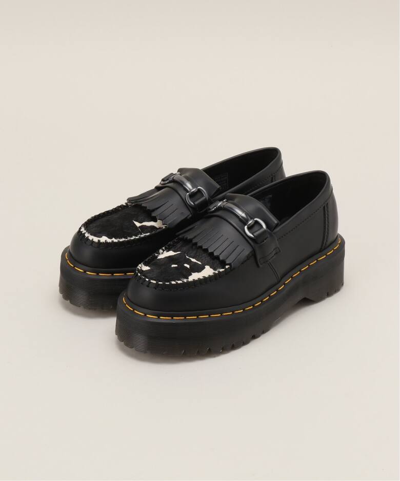 Dr.Martens/ドクターマーチン】Adrian Snaffle Quad：ローファー 