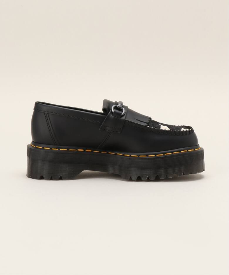 Dr.Martens/ドクターマーチン】Adrian Snaffle Quad：ローファー 