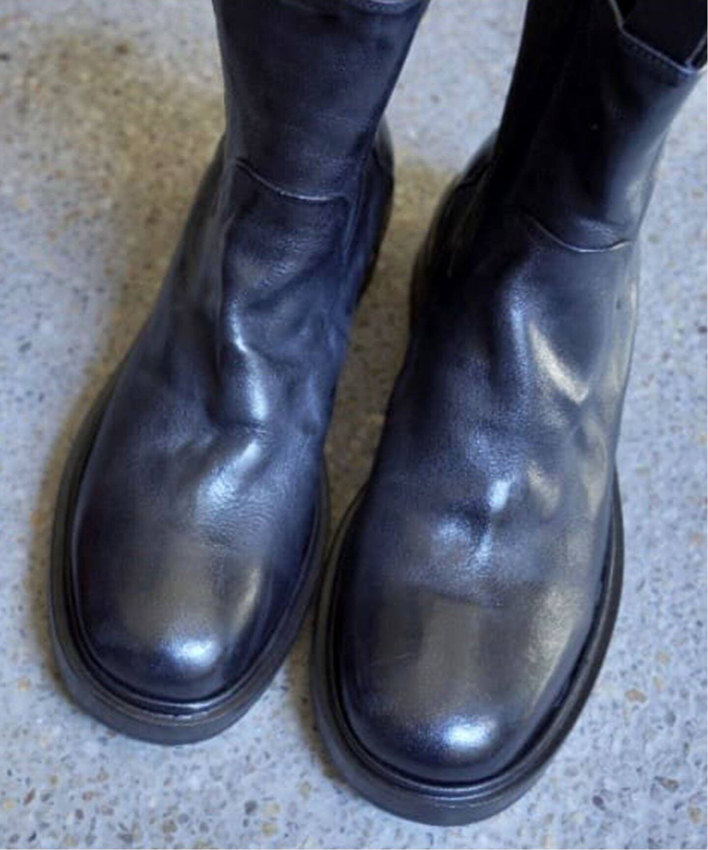 STURLINI / ストゥリーニ】 SIDE GORE BOOTS( SQUARE)（ブーティ 