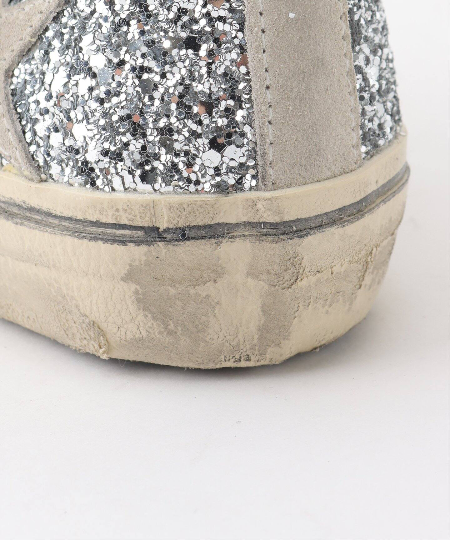 GOLDEN GOOSE/ゴールデングース】 SLIDE NET AND GLITTER UPPER  
