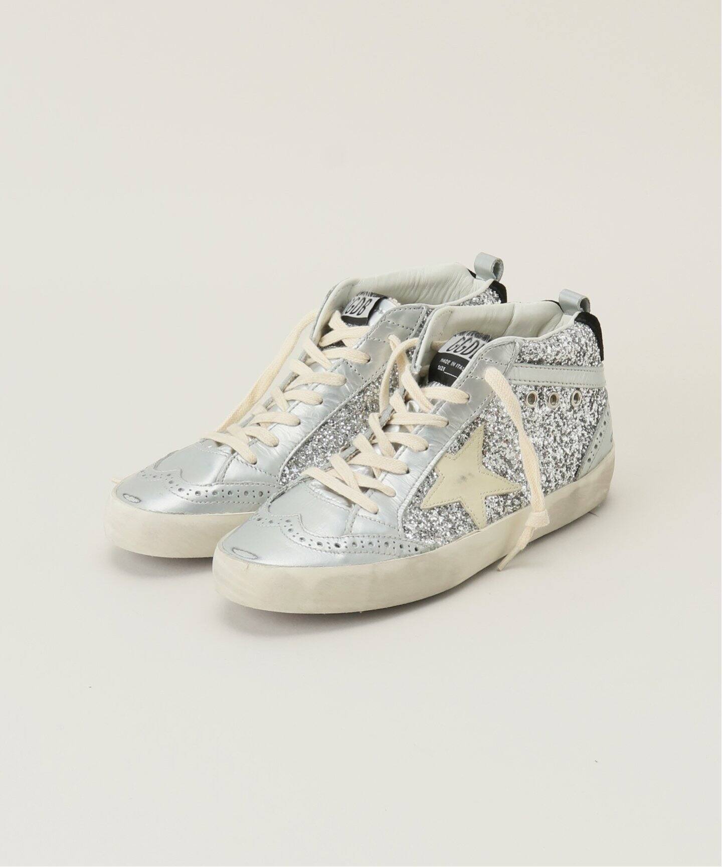 GOLDEN GOOSE / ゴールデングース】 MID STAR GLITTER（スニーカー 