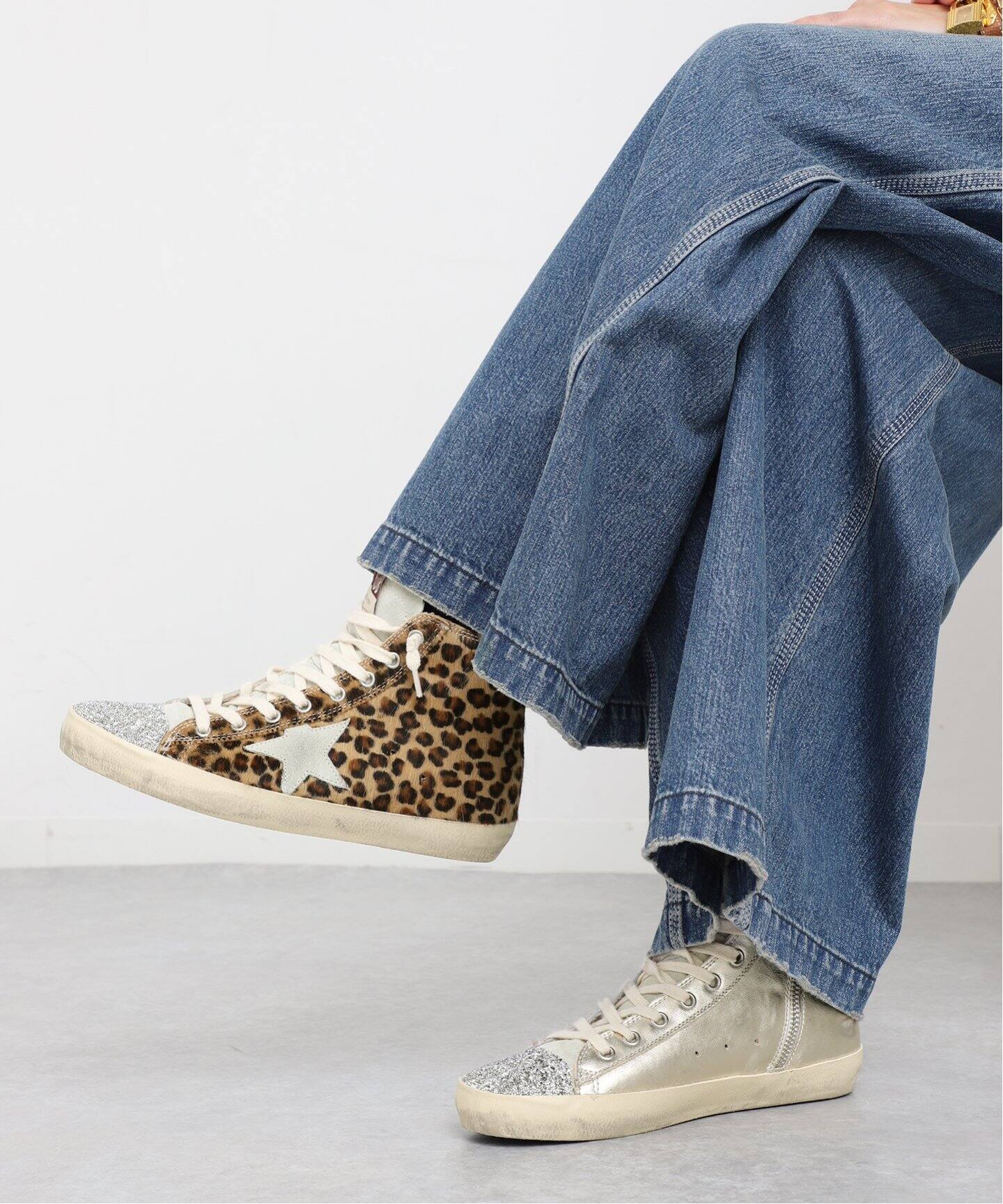 GOLDEN GOOSE / ゴールデングース】 FRANCY ZEBRA AND LEOPARD  