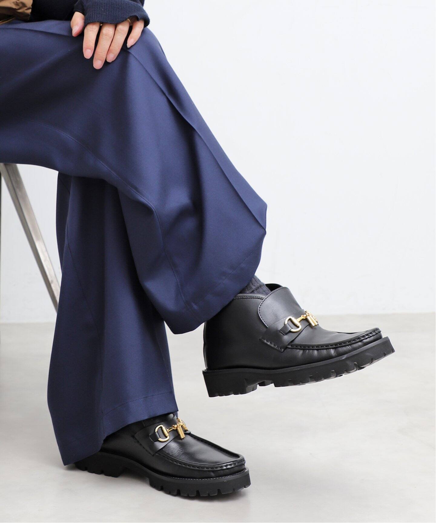 追加【CAMINANDO/カミナンド】 MID CUT BIT ローファー（ローファー  