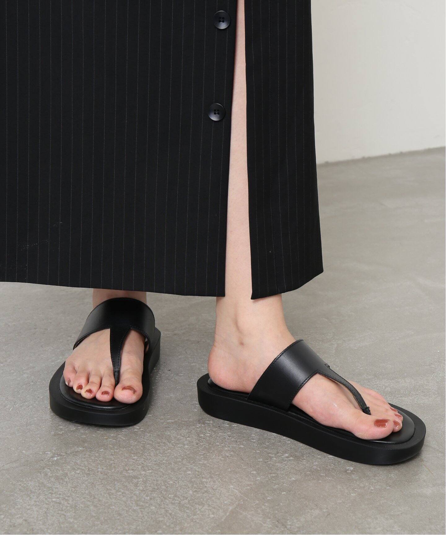 CAMINANDO/カミナンド】THONG PLATFORM サンダル（サンダル 