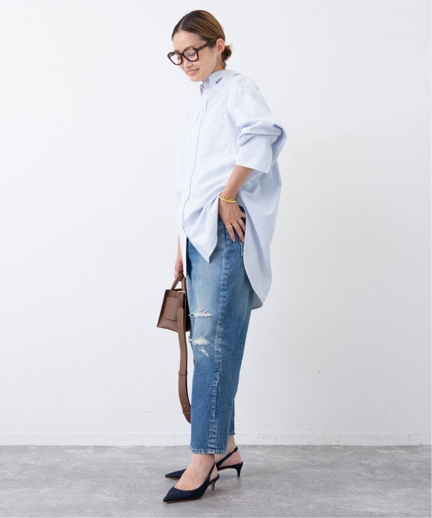 PELLICO/ペリーコ】 SLINGBACK HEEL DENIM（パンプス）｜Deuxieme  