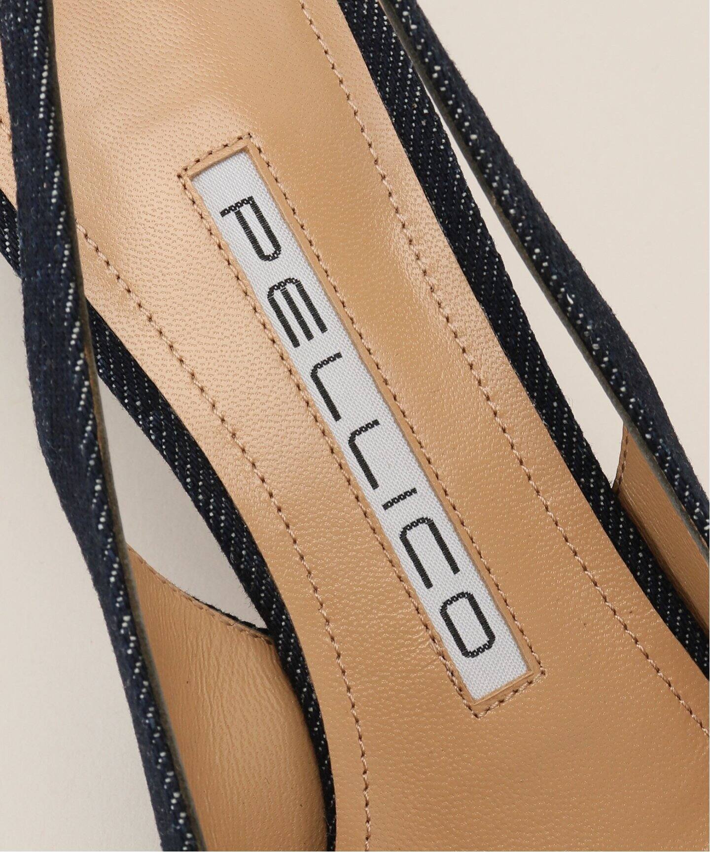 PELLICO/ペリーコ】 SLINGBACK HEEL DENIM（パンプス）｜Deuxieme  