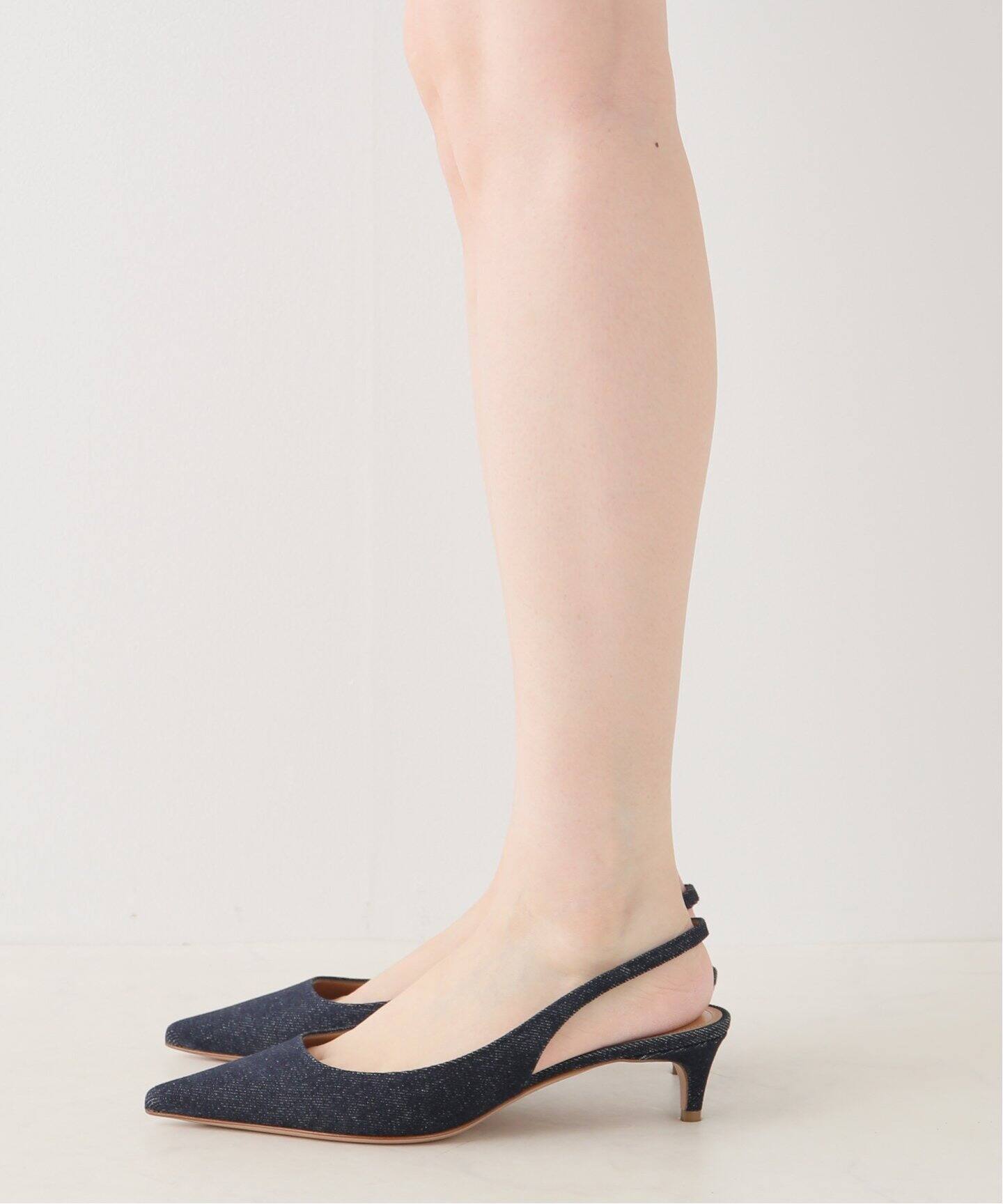 PELLICO/ペリーコ】 SLINGBACK HEEL DENIM（パンプス）｜Deuxieme 