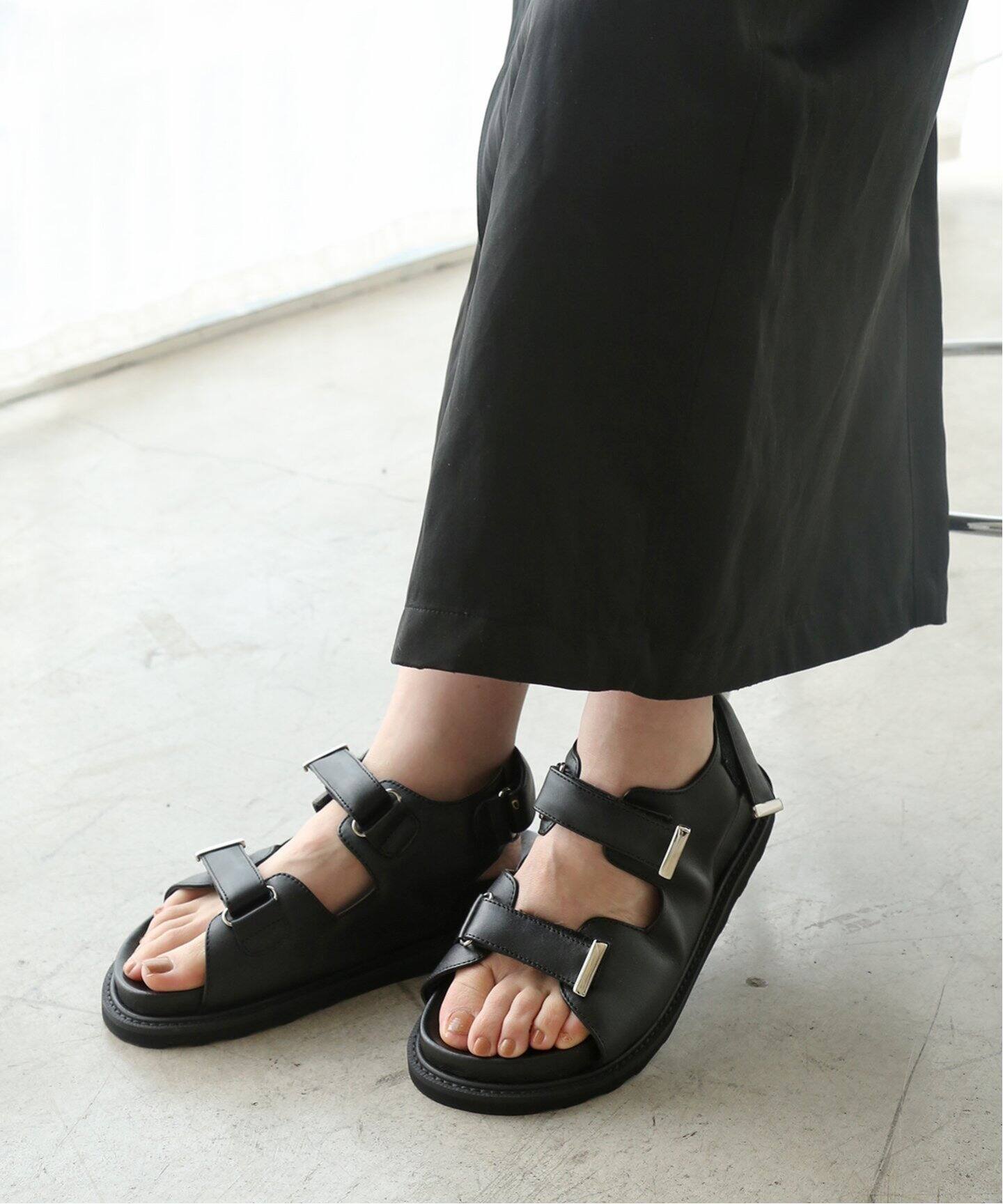 CAMINANDO/カミナンド】 TOUCH-STRAP SANDALS（サンダル）｜Deuxieme 