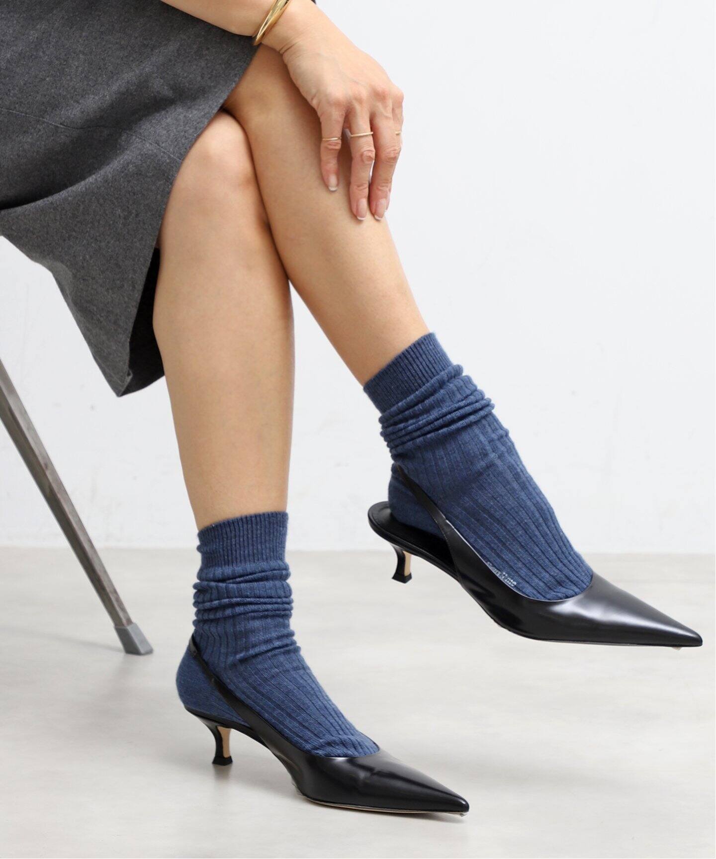 TONY BIANCO/トニービアンコ】 BACK STRAP PUMPS（パンプス  