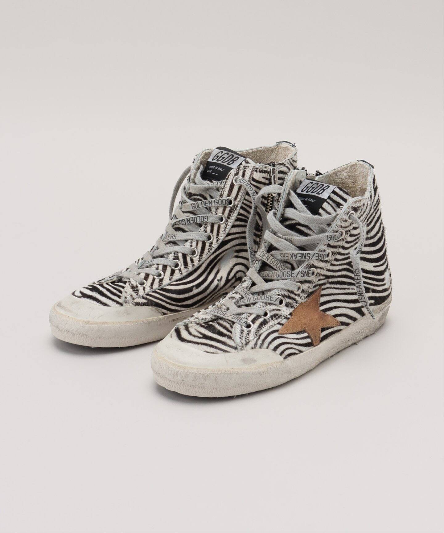 GOLDEN GOOSE/ゴールデングース】FRANCY PENSTAR HORSY ZEBRA 