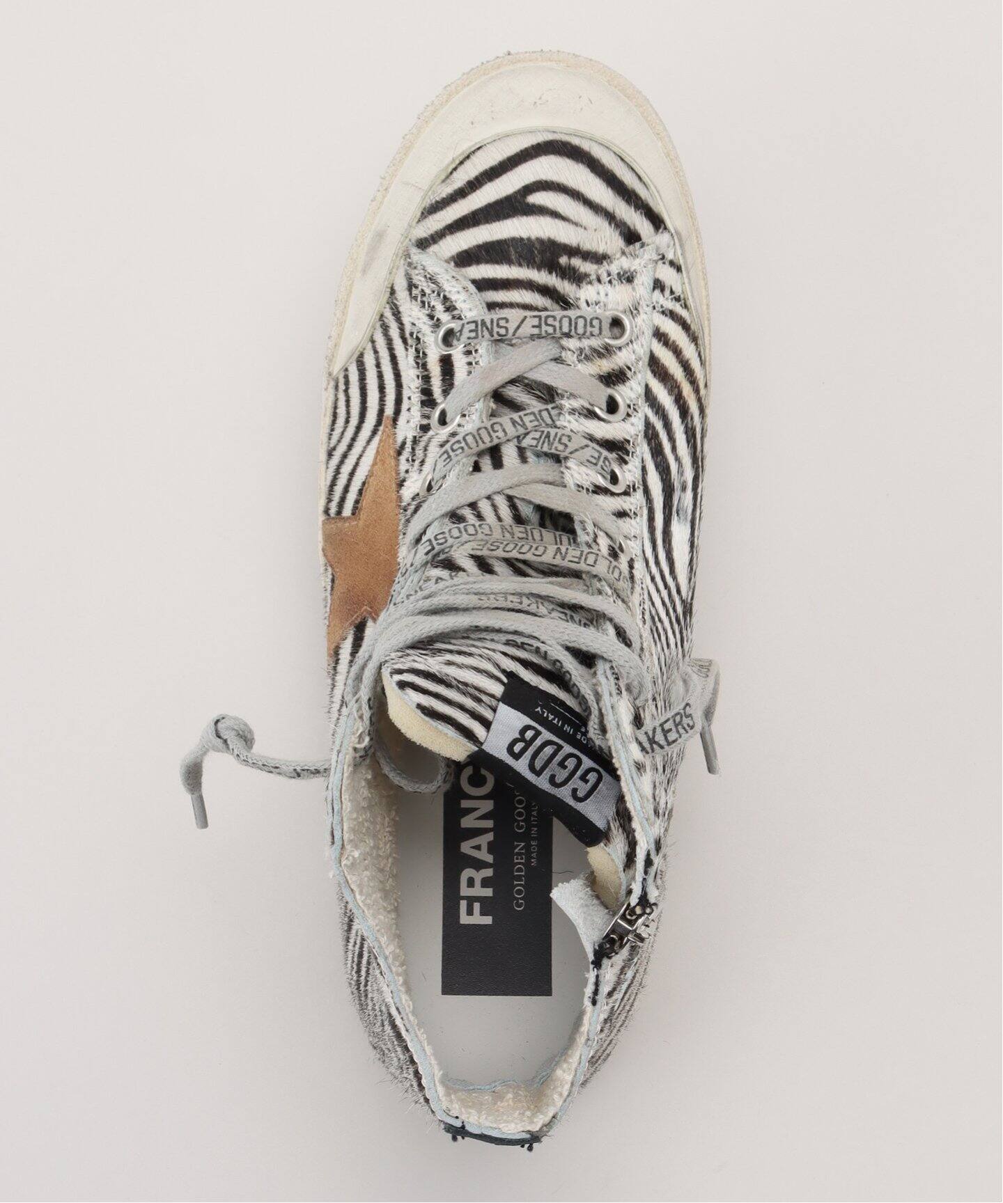 GOLDEN GOOSE/ゴールデングース】FRANCY PENSTAR HORSY ZEBRA 