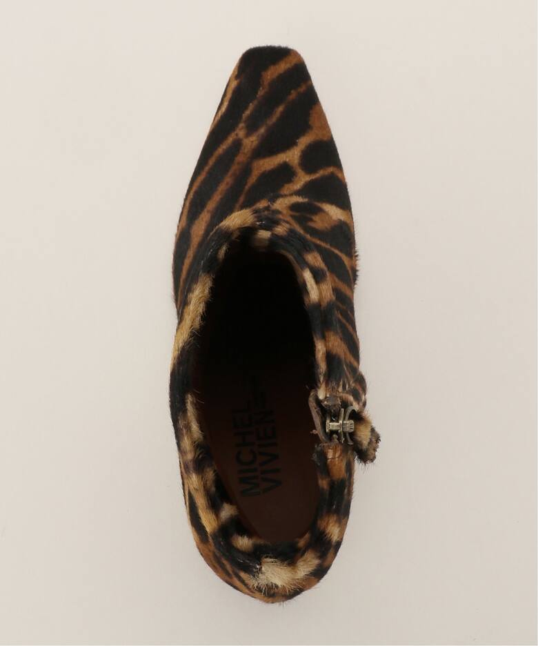 MICHEL VIVIEN/ミッシェルヴィヴィアン】 LEOPARD ブーツ（ブーティ 