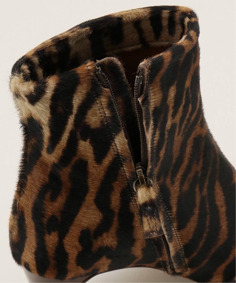 MICHEL VIVIEN/ミッシェルヴィヴィアン】 LEOPARD ブーツ（ブーティ 