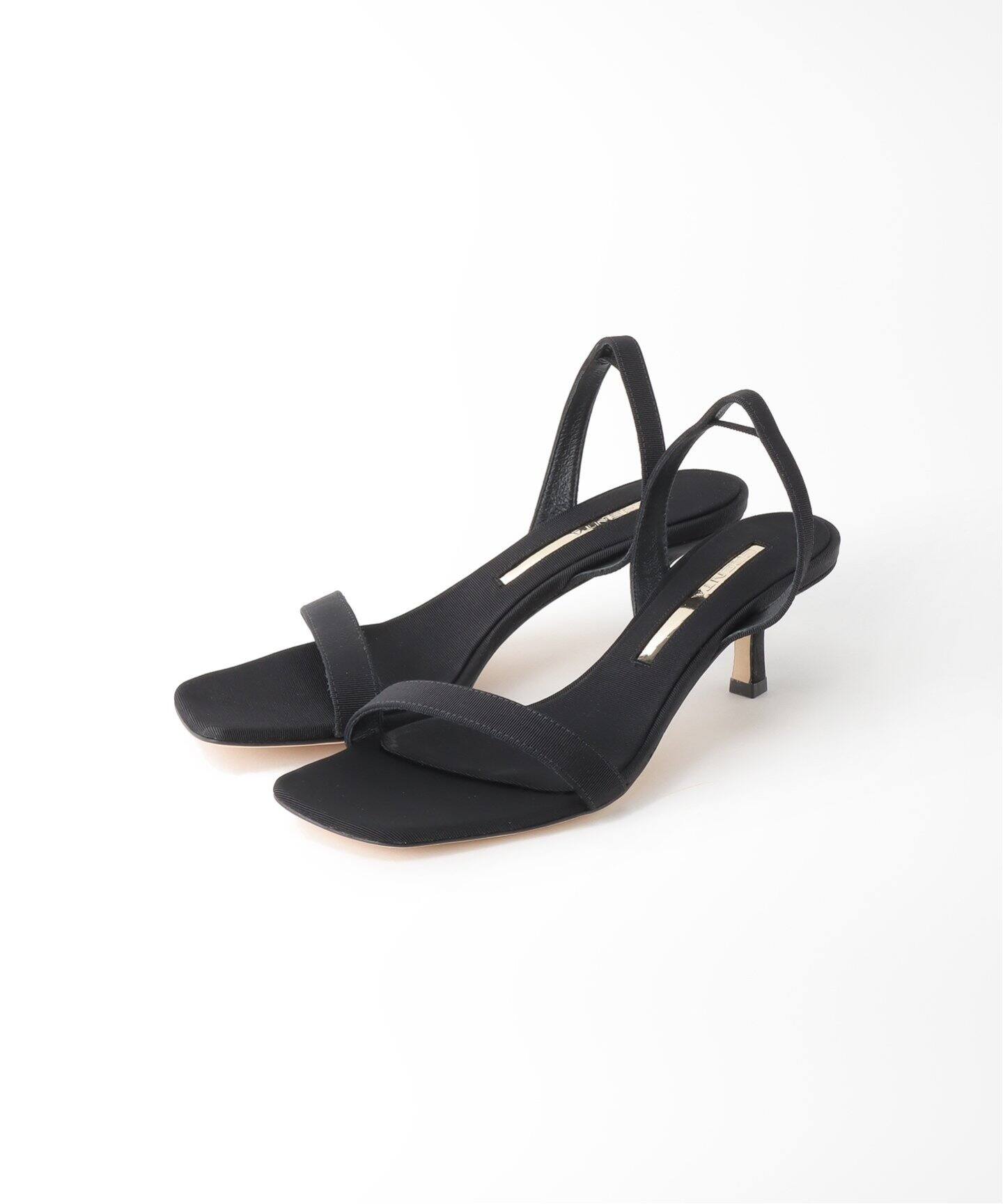 BRENTA/ブレンタ】GROS GRAIN STRAP サンダル(5.5cm)（サンダル  