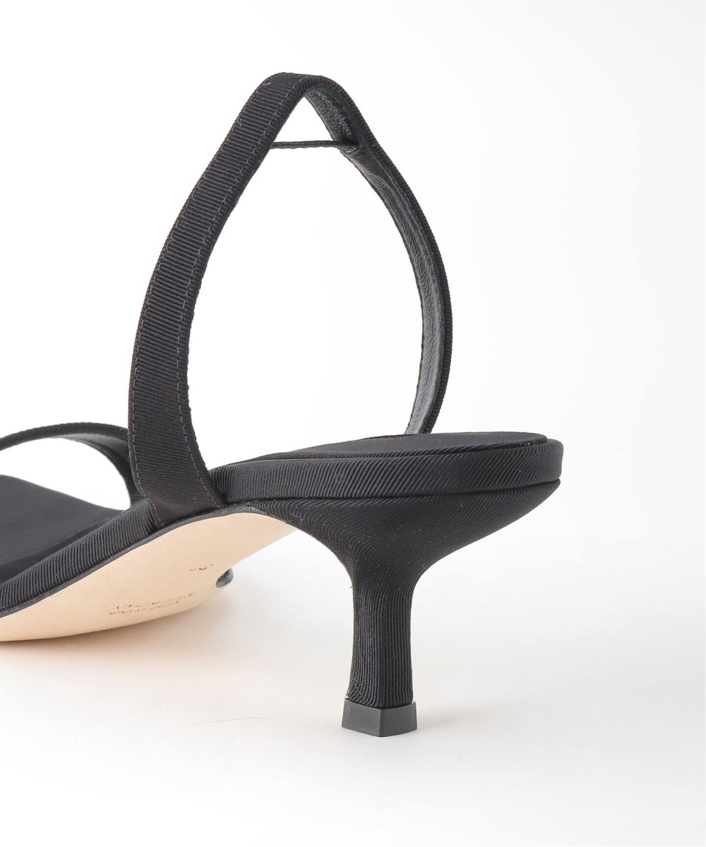 BRENTA/ブレンタ】GROS GRAIN STRAP サンダル(5.5cm)（サンダル  