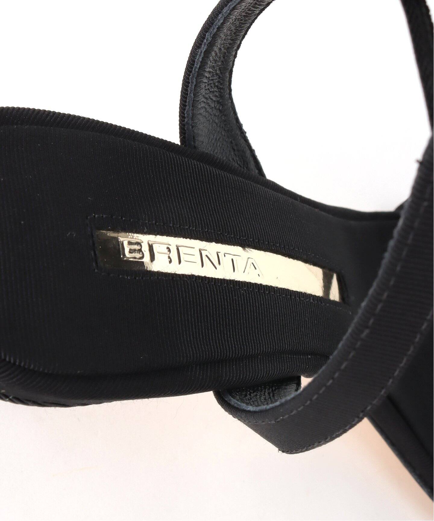 BRENTA/ブレンタ】GROS GRAIN STRAP サンダル(5.5cm)（サンダル  