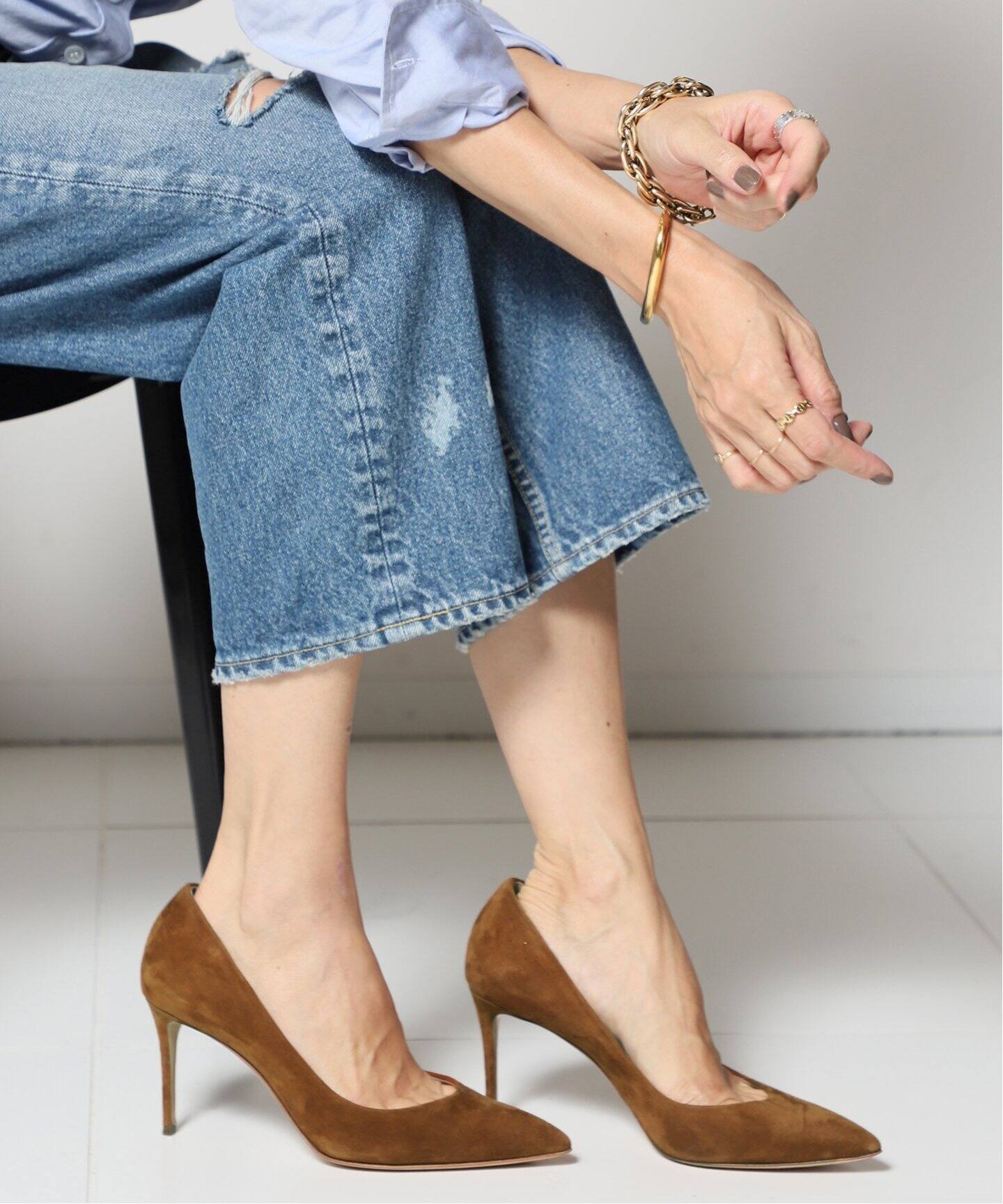 CASADEI/カサデイ】SUEDE パンプス（パンプス）｜MUSE de Deuxieme  