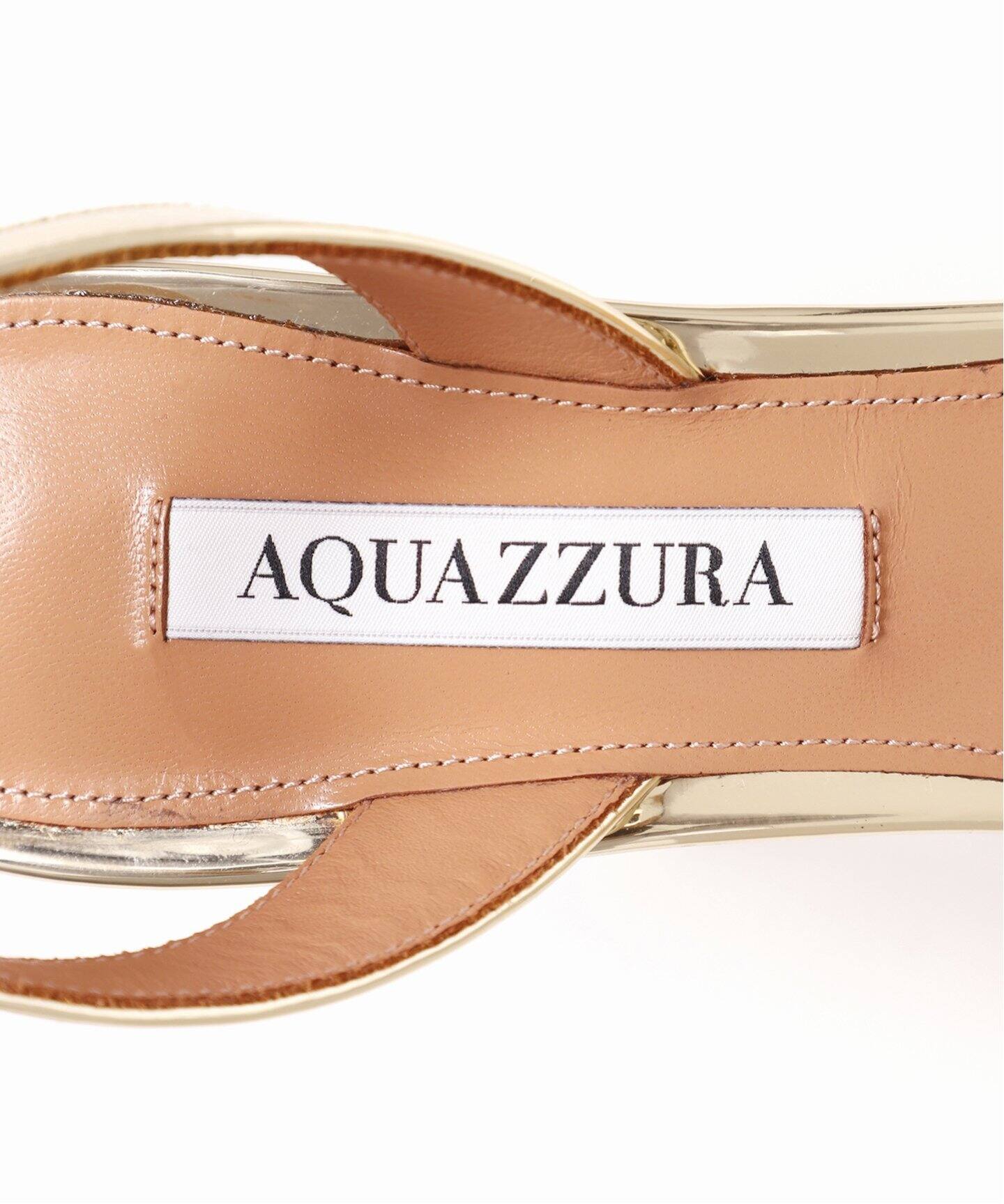 AQUAZZURA/アクアズーラ】GOLD NUDE サンダル（サンダル）｜MUSE de 