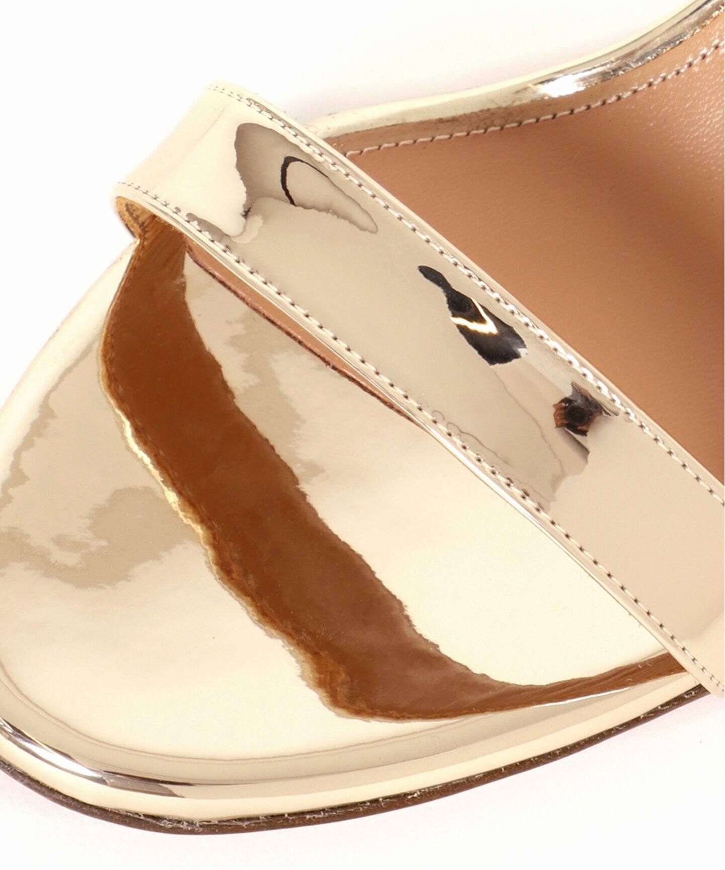 AQUAZZURA/アクアズーラ】GOLD NUDE サンダル（サンダル）｜MUSE 