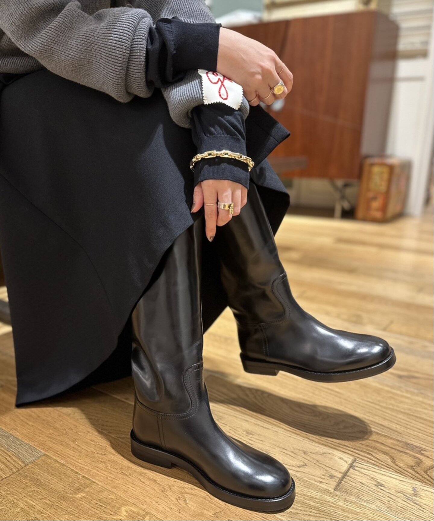 SARTORE/サルトル】FLAT LONG ブーツ（ロングブーツ）｜MUSE de  