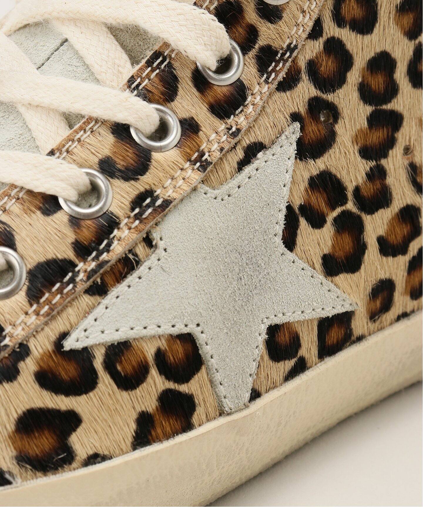 GOLDEN GOOSE/ゴールデングース】ZEBRA CRYSTAL TOE FRANCY スニーカー 
