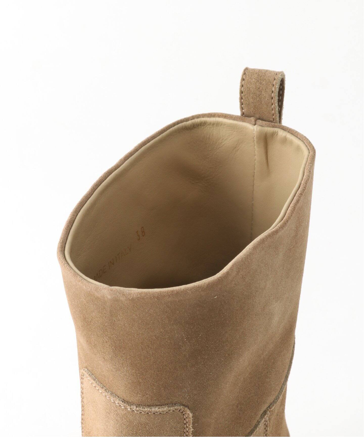 GIA BORGHINI/ジア ボルギーニ】Suede Short Boot（ブーティ・ショート 