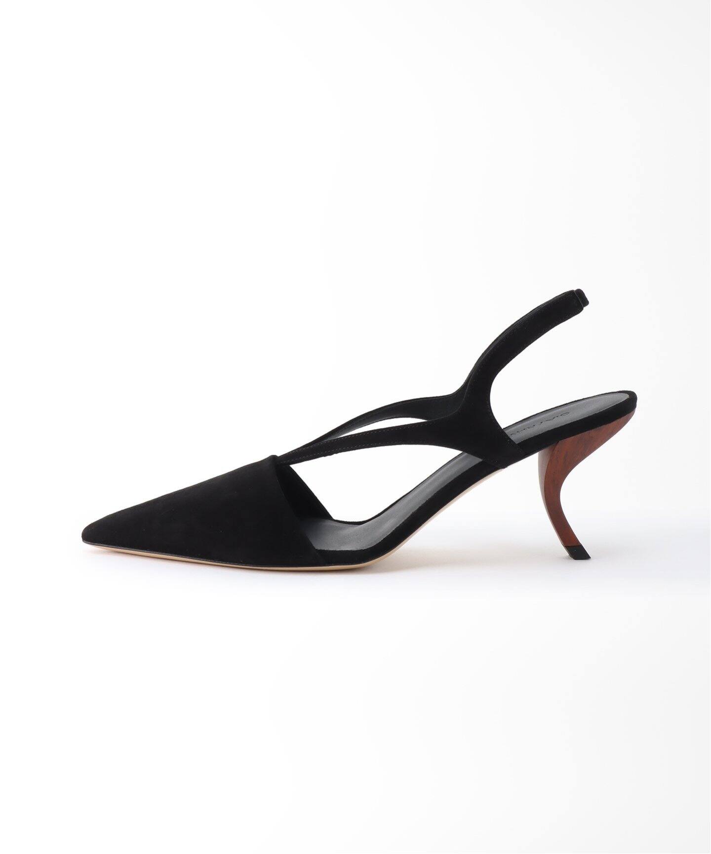 GIA / RHW】Suede Heel Pumps（パンプス）｜L 