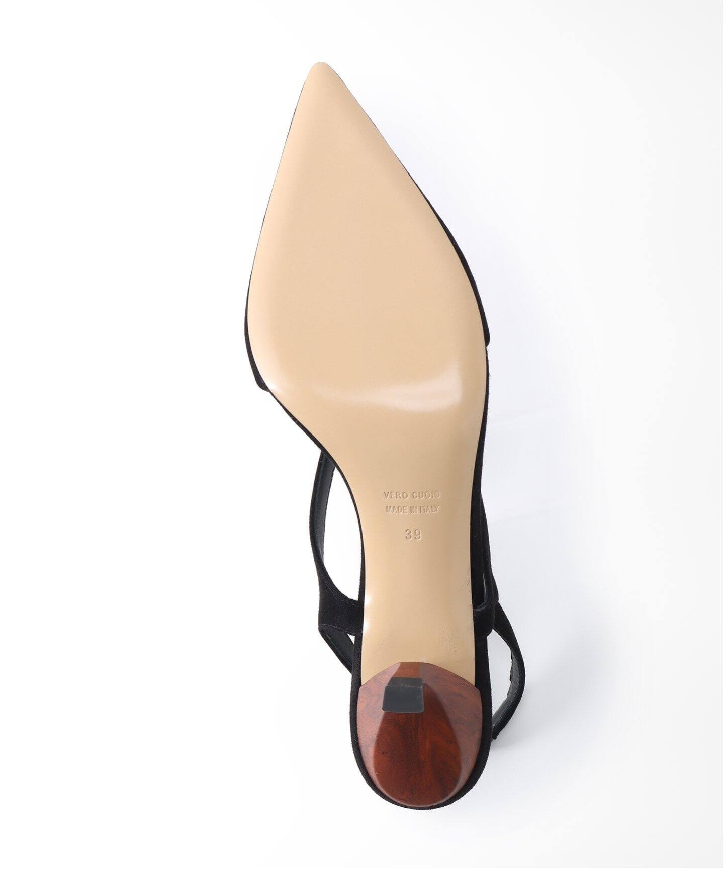 GIA / RHW】Suede Heel Pumps（パンプス）｜L
