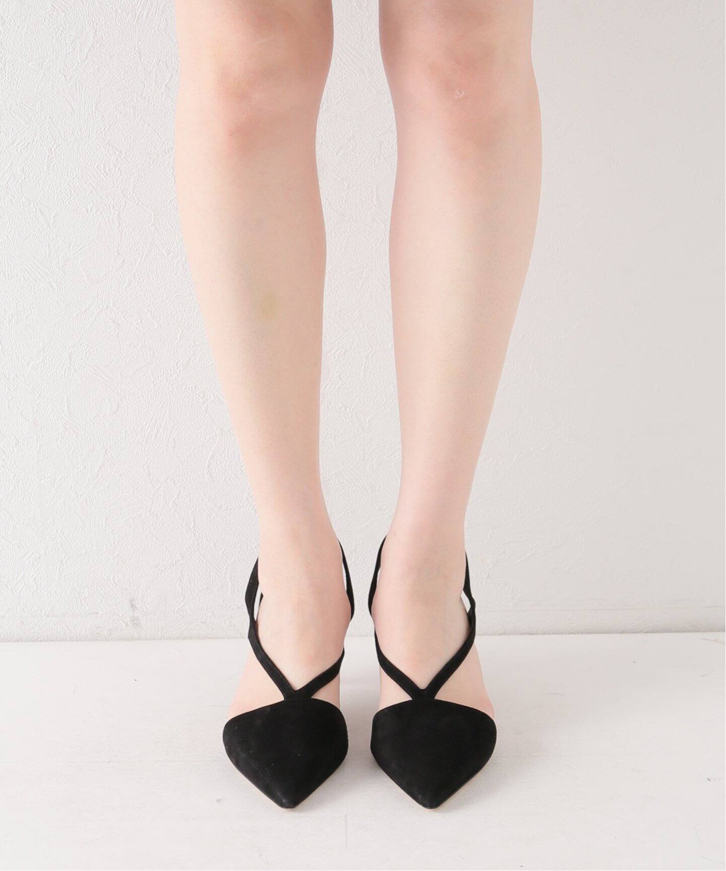 GIA / RHW】Suede Heel Pumps（パンプス）｜L 