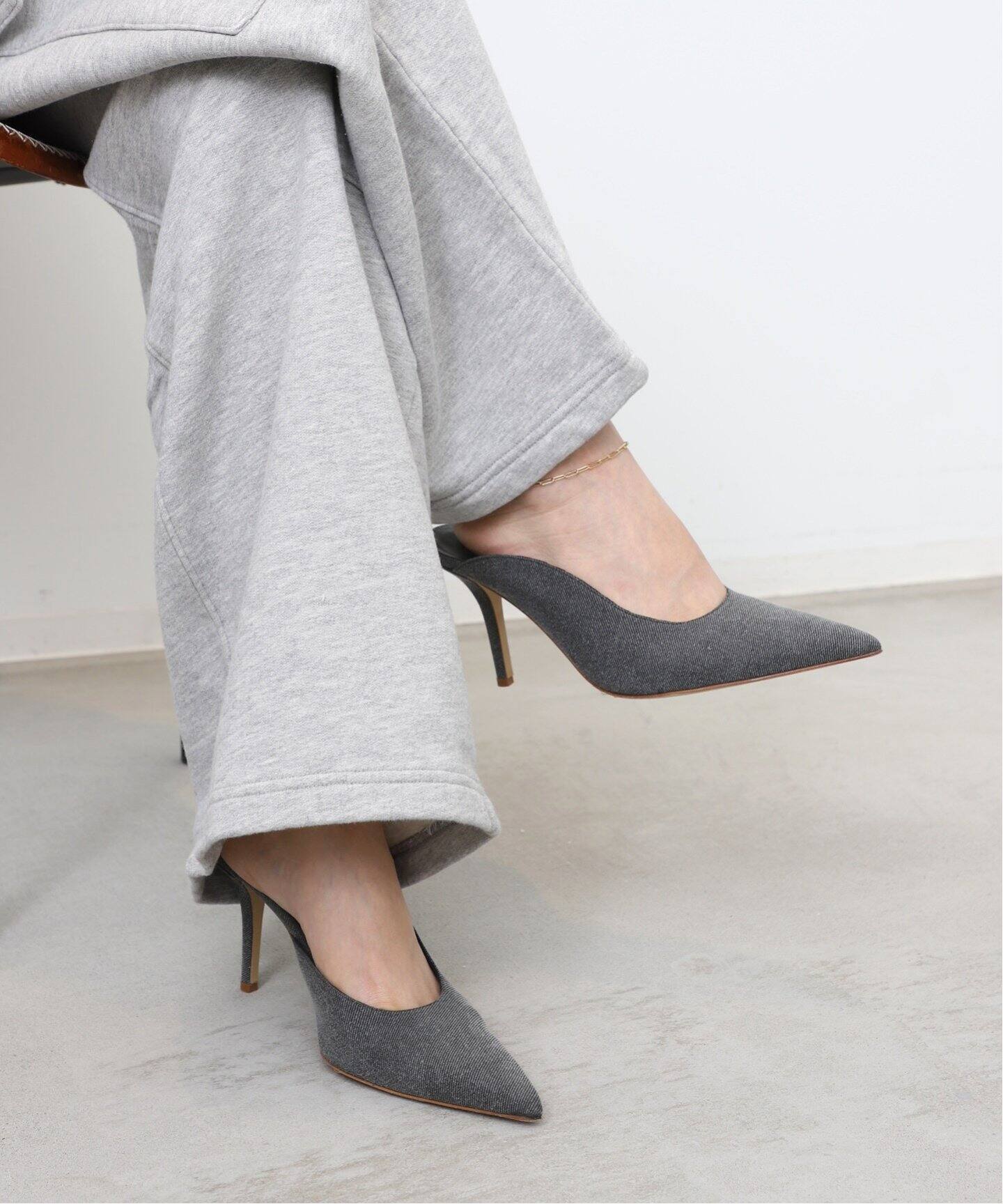 GIA BORGHINI/ジア ボルギーニ】 ABELLA MULE（パンプス）｜L 