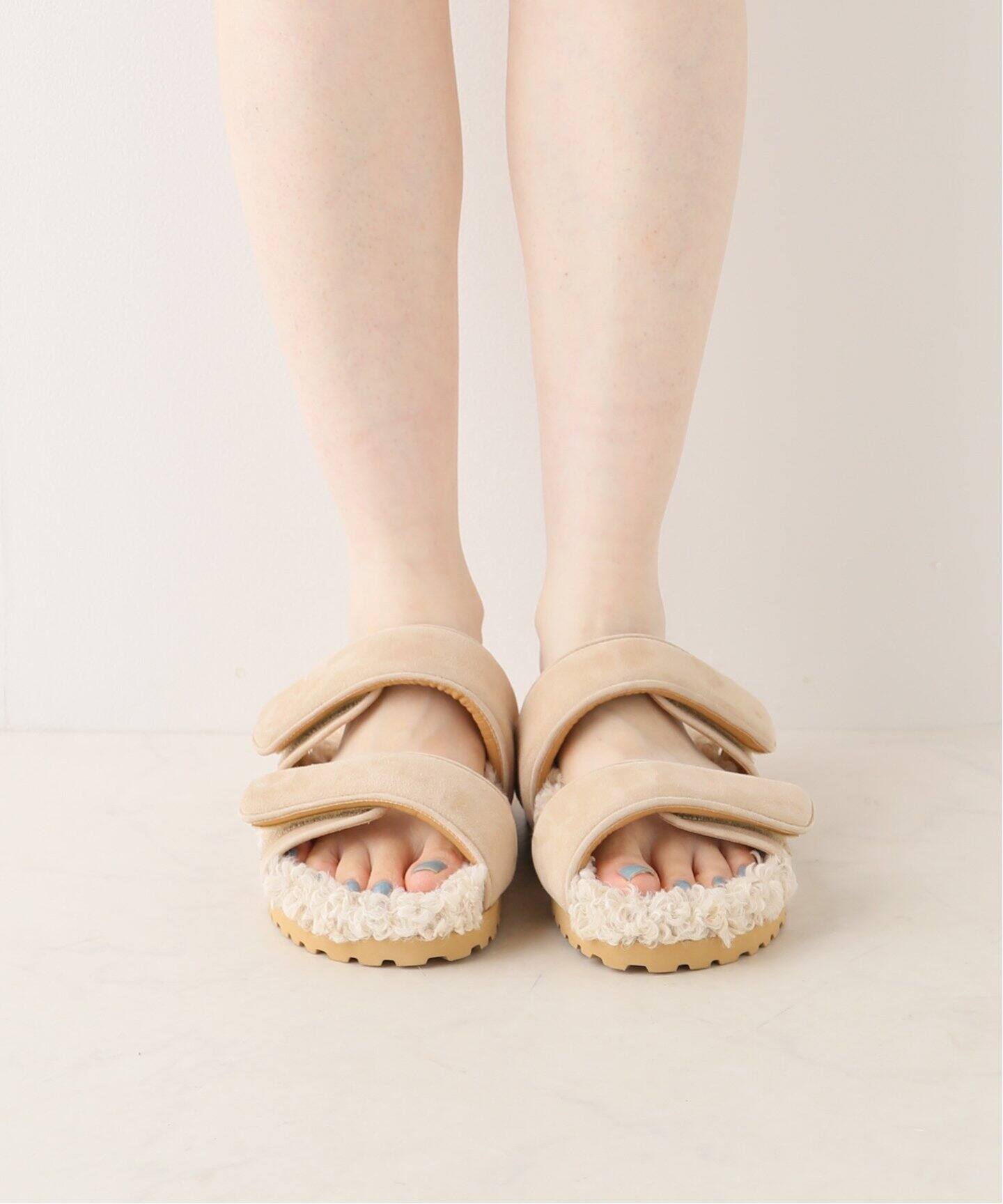 GIA BORGHINI/ジア ボルギーニ】 DOUBLE STRAP BOA SANDAL（サンダル  