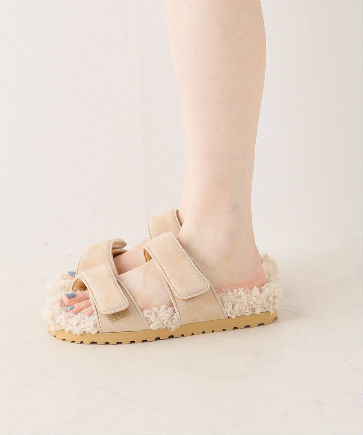 GIA BORGHINI/ジア ボルギーニ】 DOUBLE STRAP BOA SANDAL（サンダル  