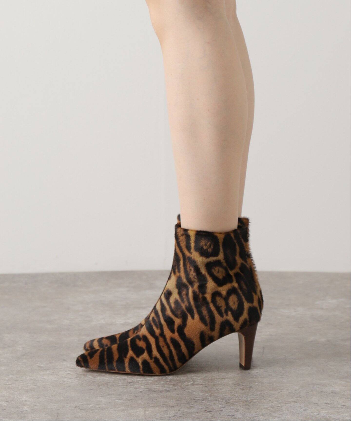 MICHEL VIVIEN/ミッシェル ヴィヴィアン】 LEOPARD BOOTS（ブーティ  