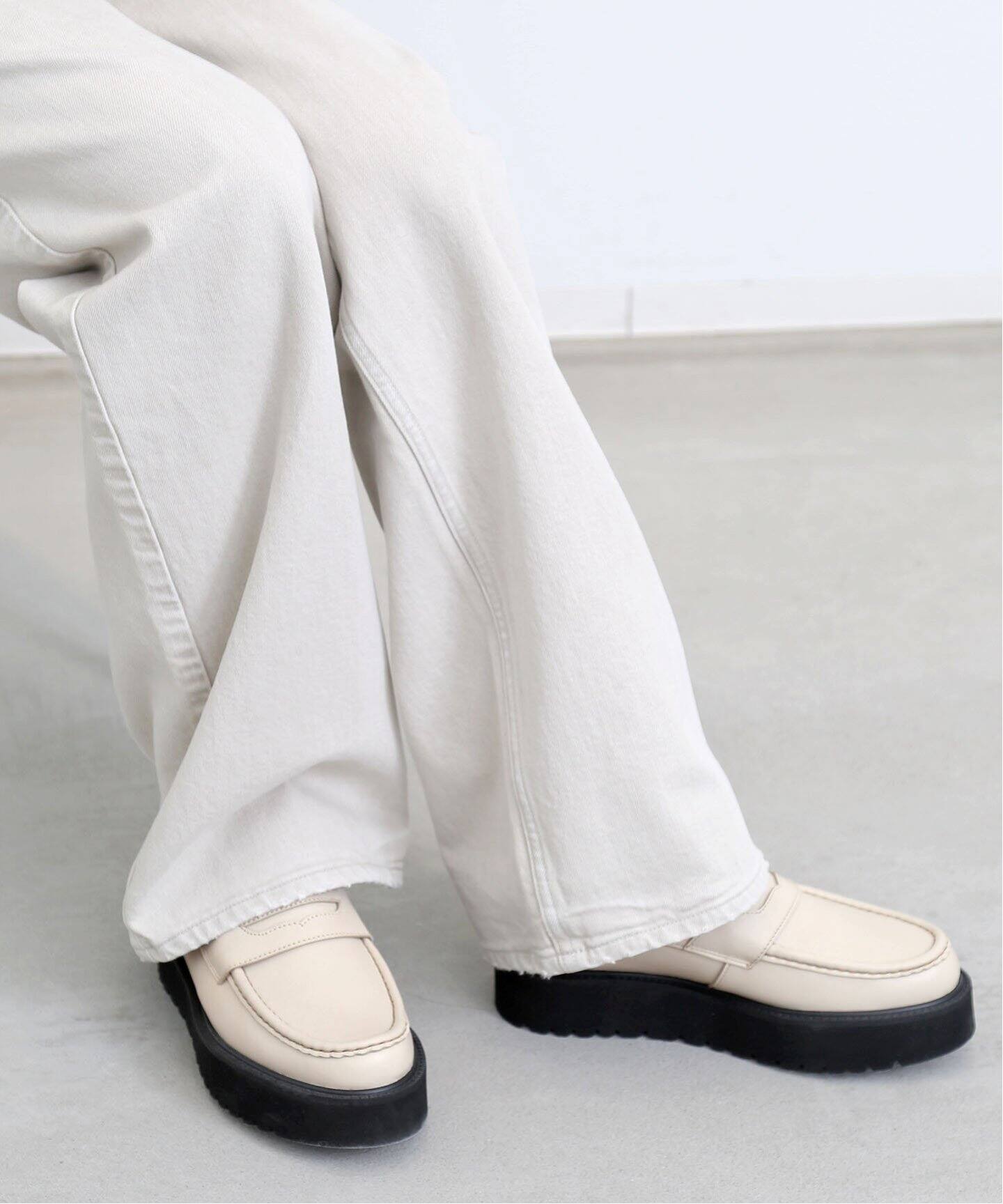 CAMINANDO/カミナンド】PLATFORM LOAFERS（ローファー）｜L  